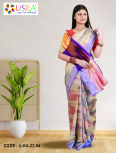 blue-and-grey-pure-silk-katan-3d-saree-front